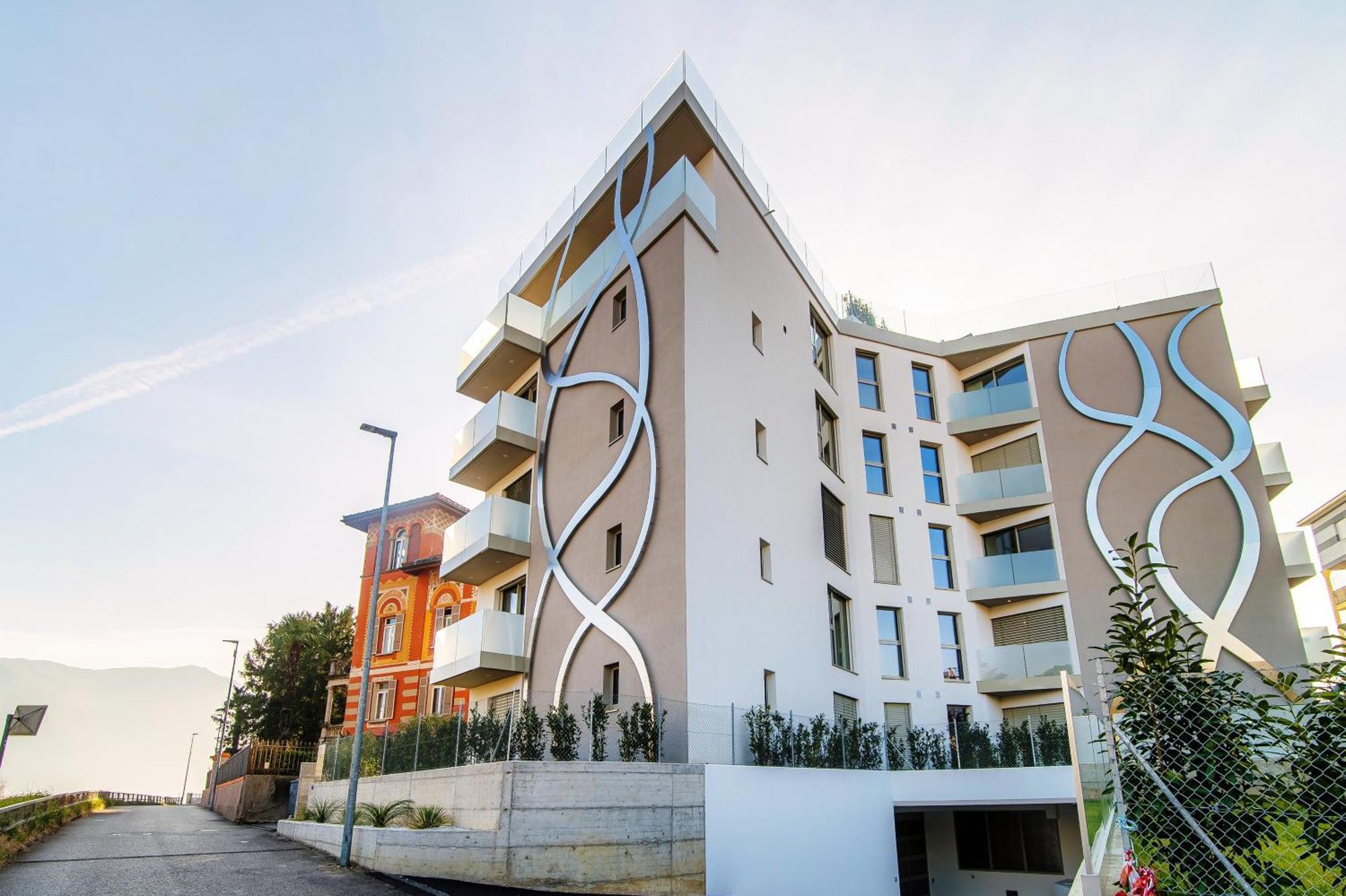 Kristall 9 By Quokka 360 - Modern Apartment Close To Lugano Center Massagno المظهر الخارجي الصورة